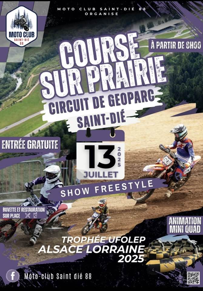 Course sur prairie