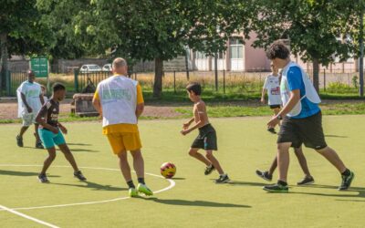 Du football et de la sensibilisation
