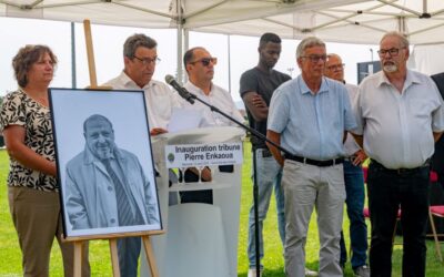 La tribune Pierre-Enkaoua officiellement baptisée