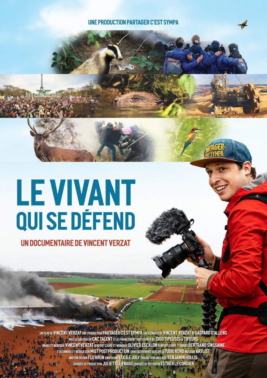 Projection unique du film « Le vivant qui se défend » de Vincent Verzat