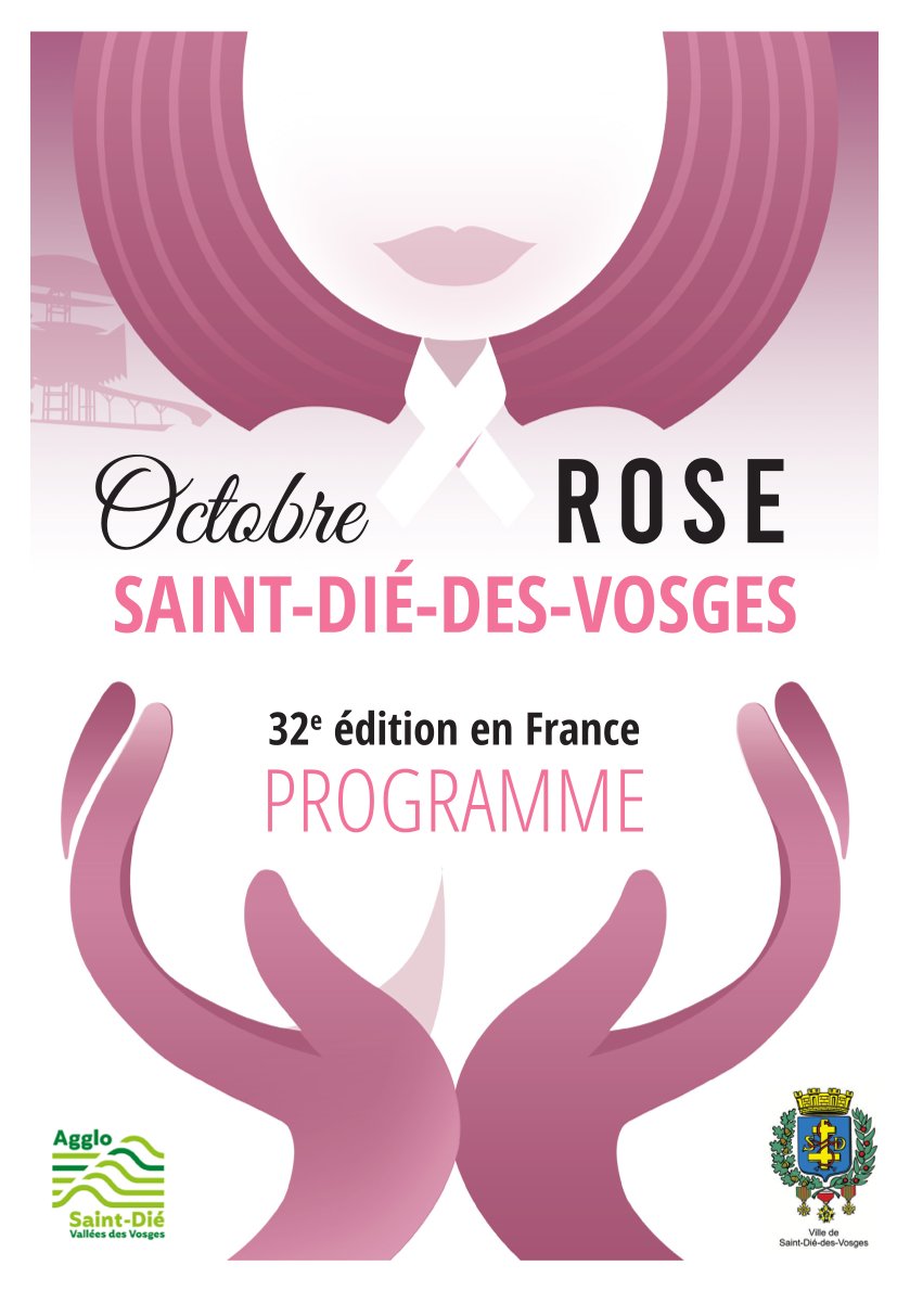 affiche octobre rose 2025