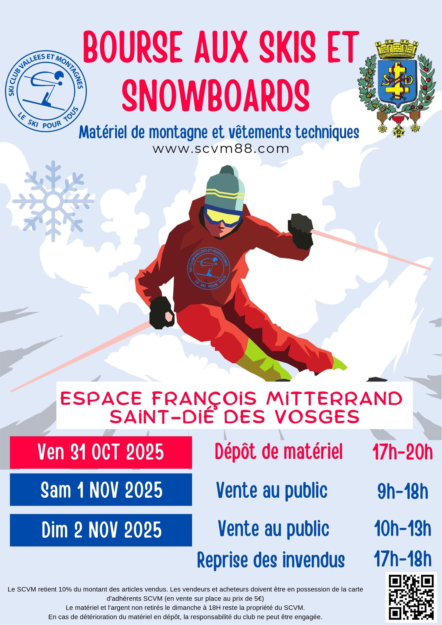 Bourse au matériel de ski et snowboard