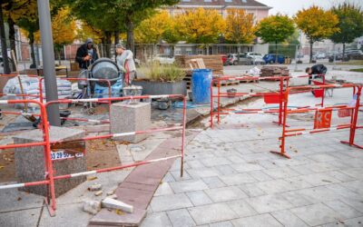 De nouvelles banquettes au pied de la cathédrale