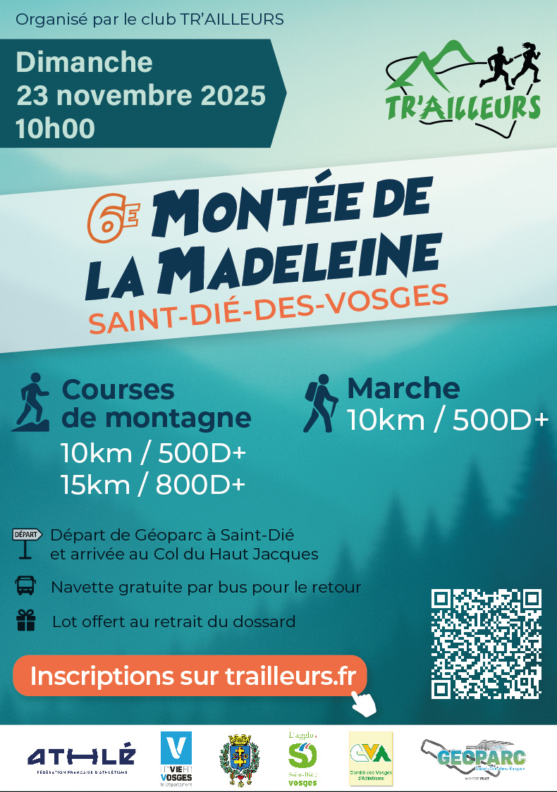 Montée de la Madeleine par les Tr’ailleurs