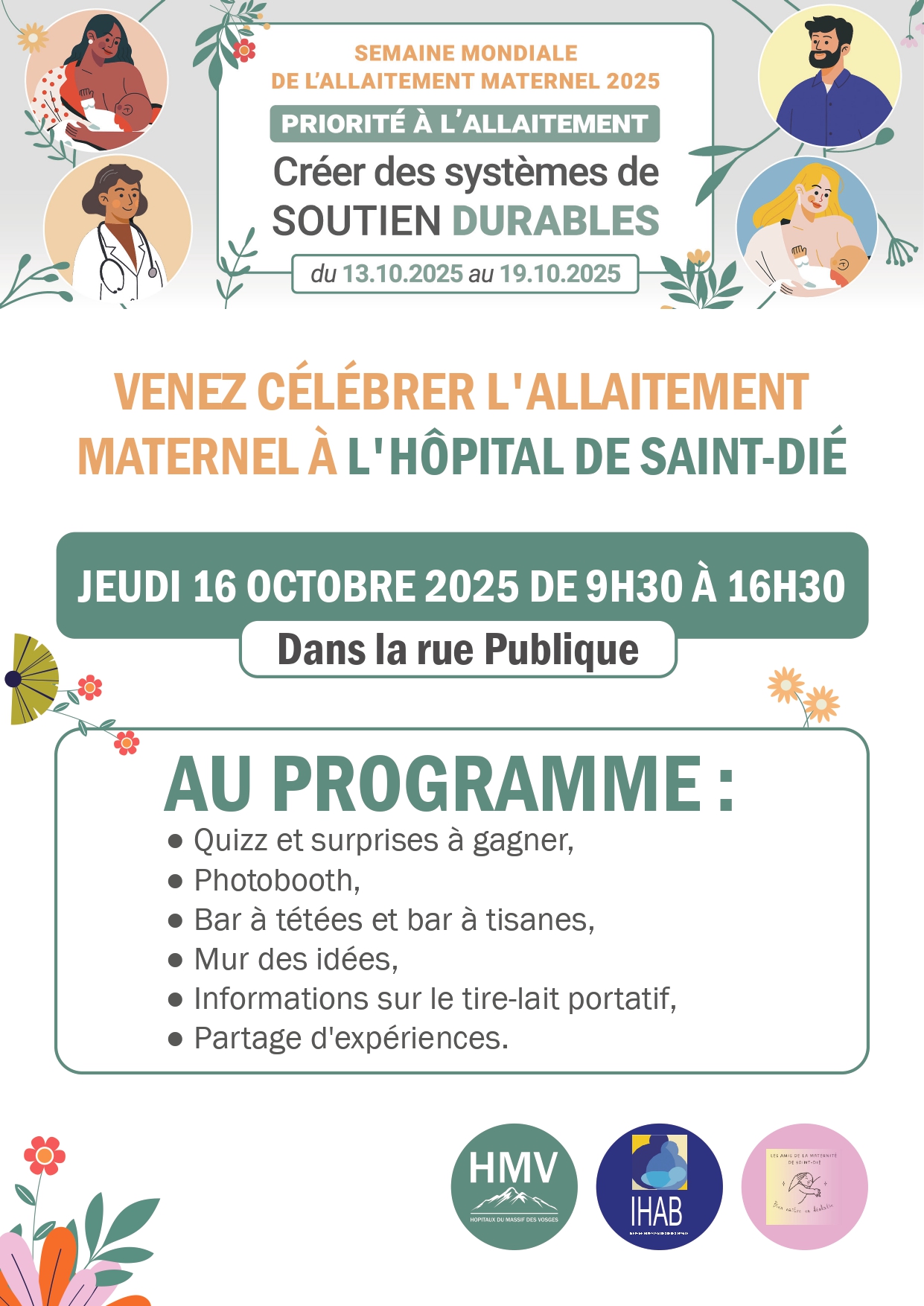 Sensibilisation à l’allaitement maternel par les sages-femmes des HMV