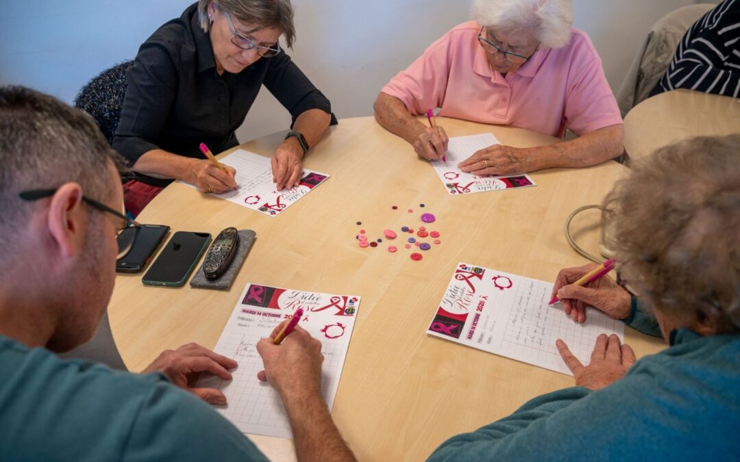Une dictée pour les résidences du Parc et Alsace