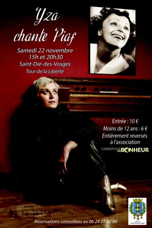 Concert « Yza chante Piaf »