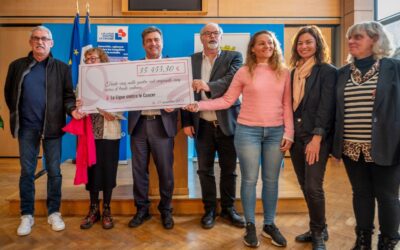 35 455,30 € versés à la Ligue contre le cancer