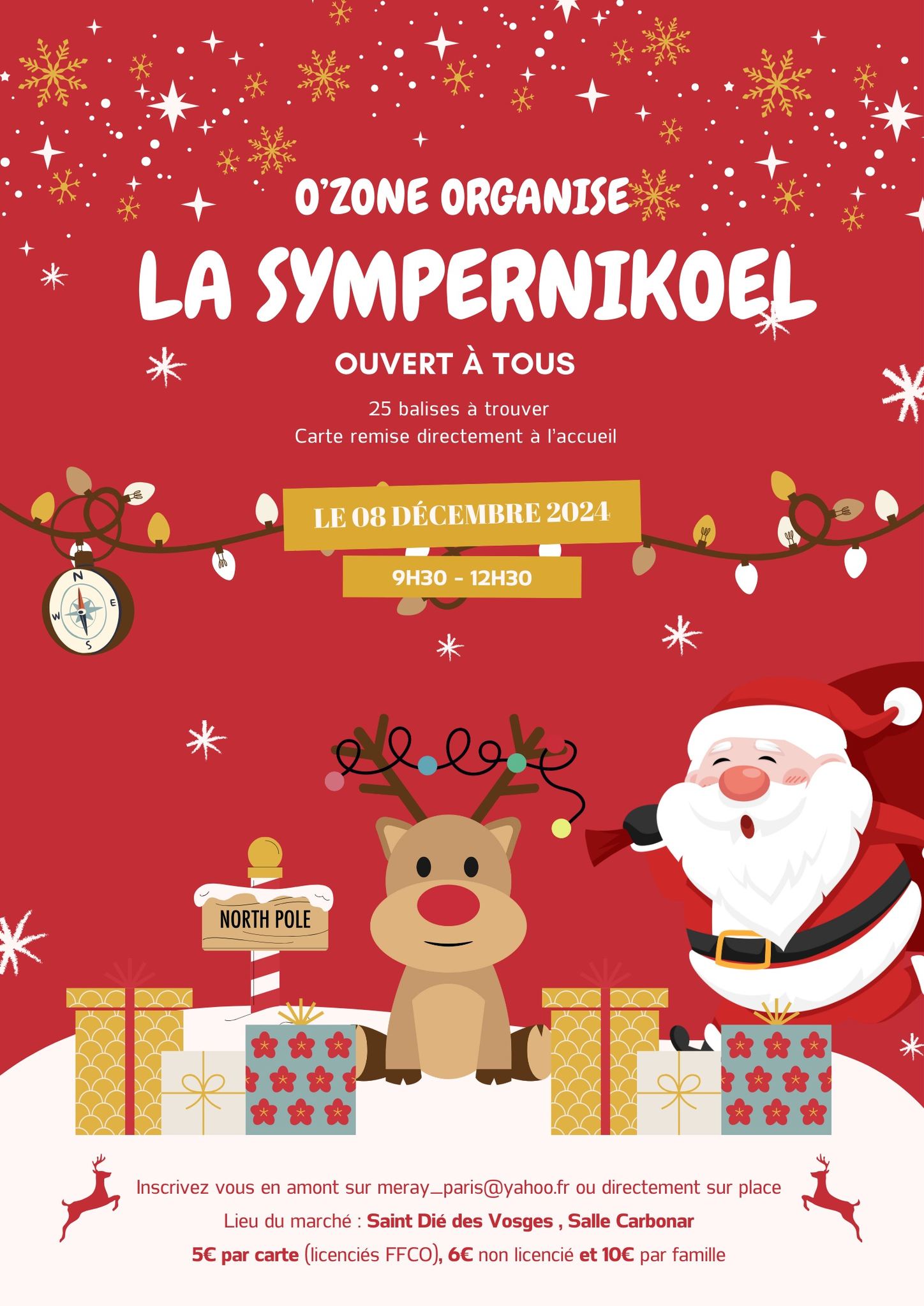 SymperNikoel, course d’orientation proposée par l’association O’Zone88