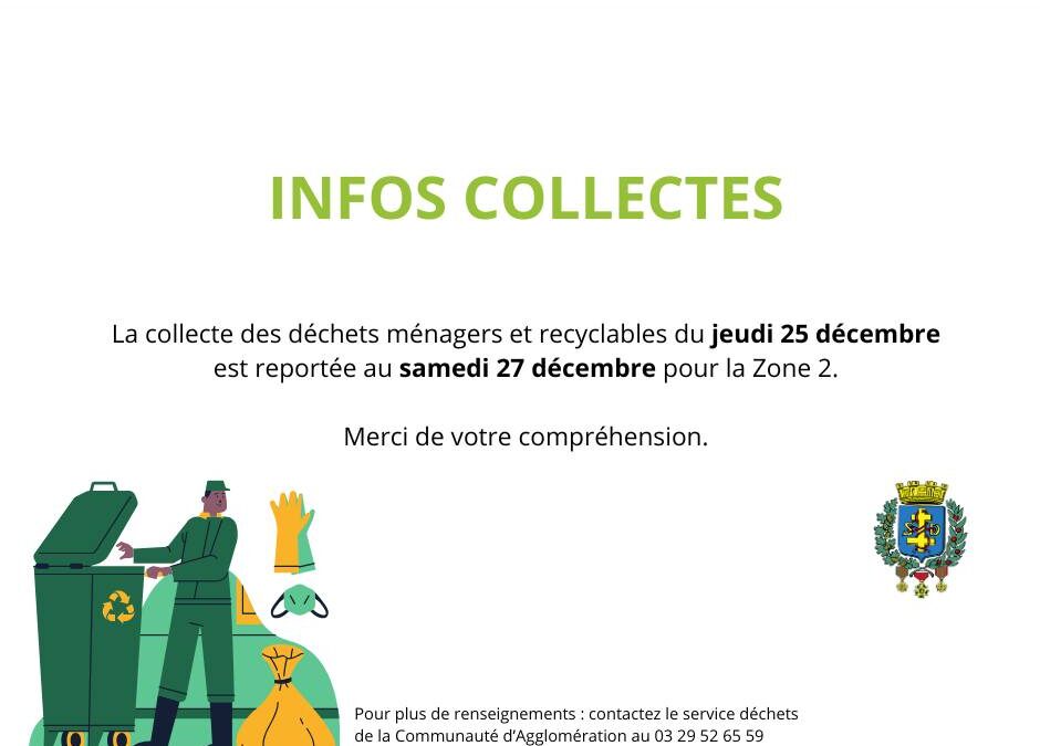 Infos collectes