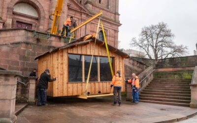 La crèche a pris place !