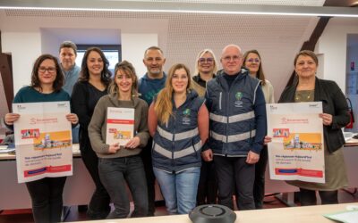 Les agents recenseurs présentés aux médias