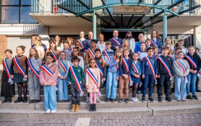 Les élus ont leurs écharpes !