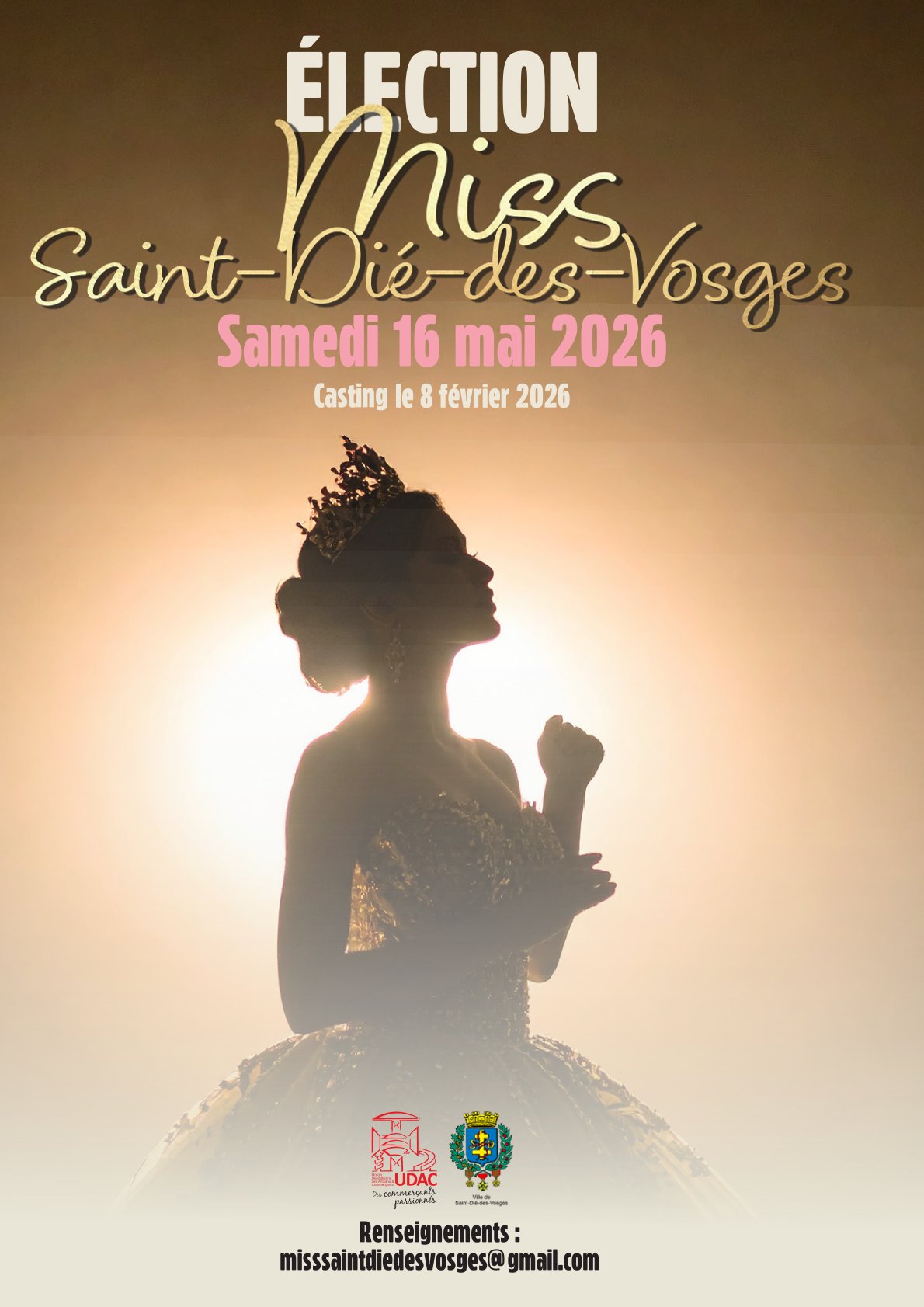 Casting Miss Saint-Dié-des-Vosges par l’UDAC