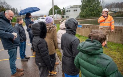 Une visite à la station d’épuration