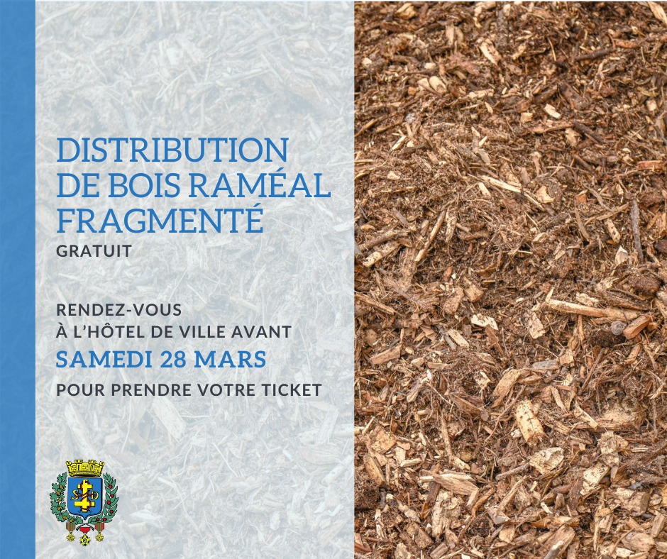 Distribution de BRF aux Déodatiens, dans le cadre de la Semaine pour les alternatives aux pesticides