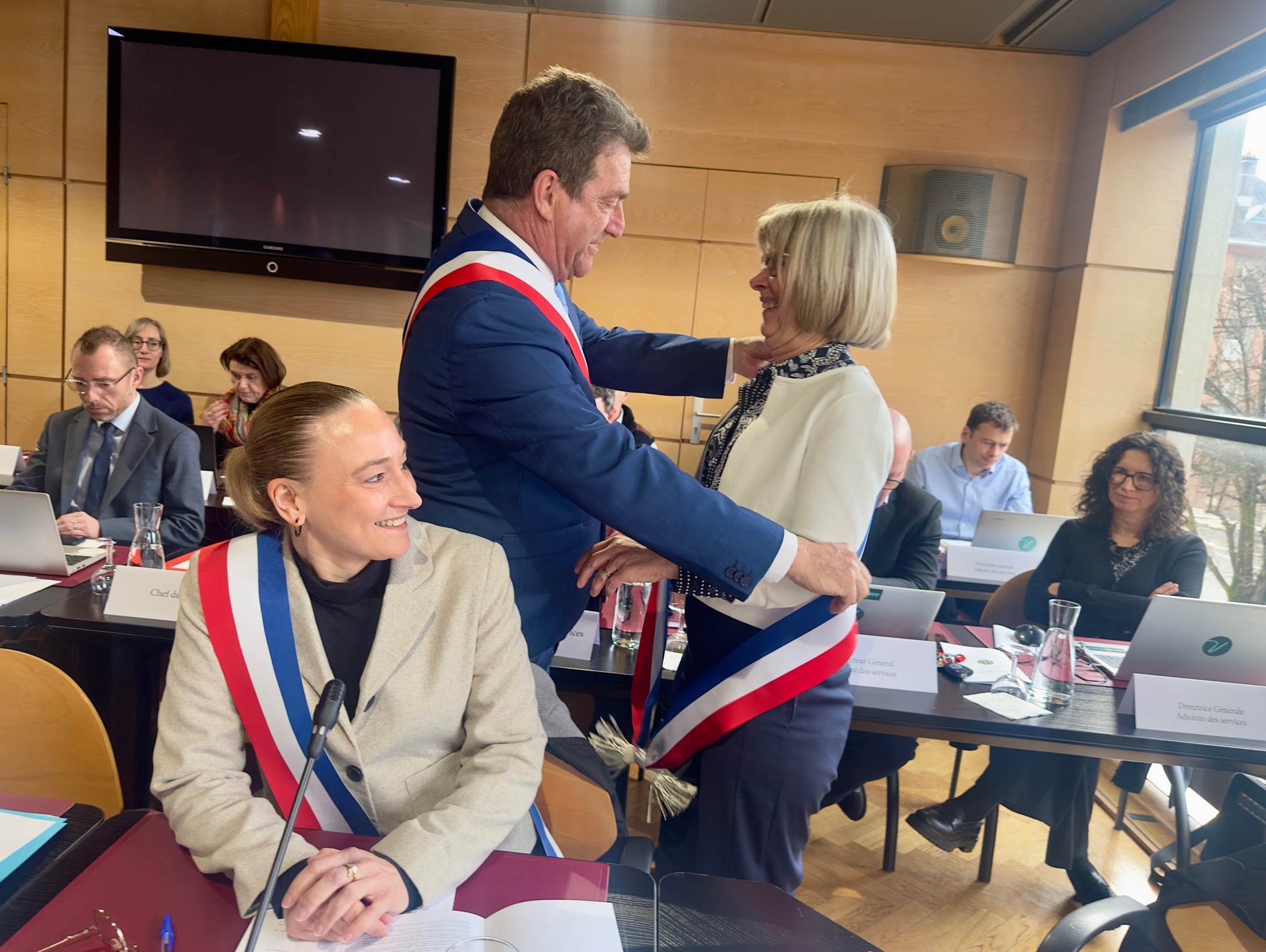 Les adjoints au maire