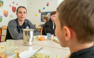 Les Louves conseillent les scolaires sur l’alimentation