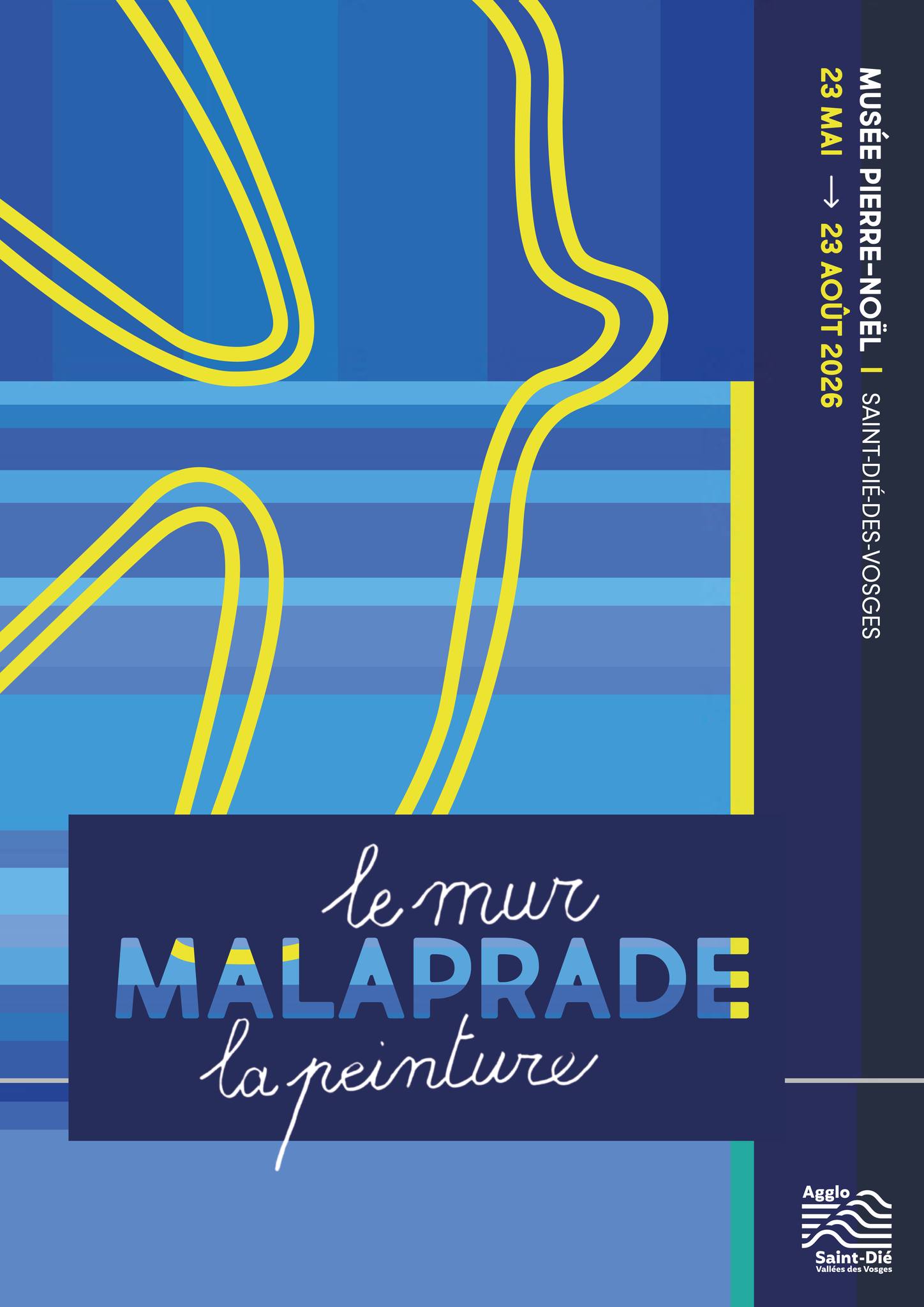 Exposition "Malaprade, Le mur, la peinture"