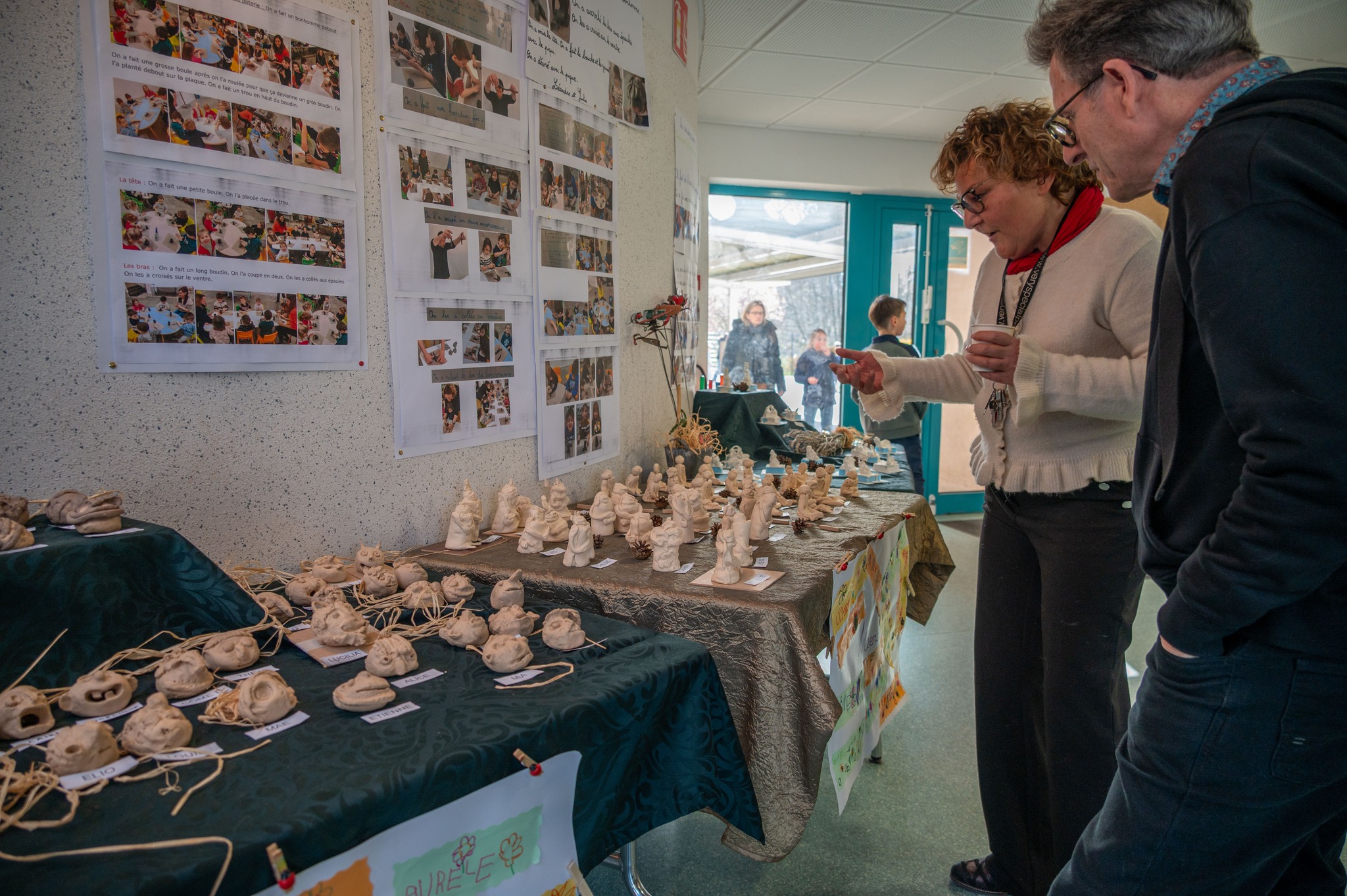 Une exposition d’argile à Eugénie-et-Jules-Ferry