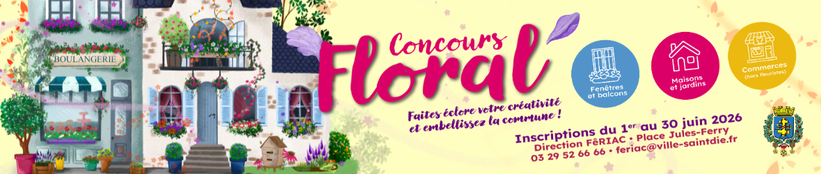 bandeau concours floral 2026
