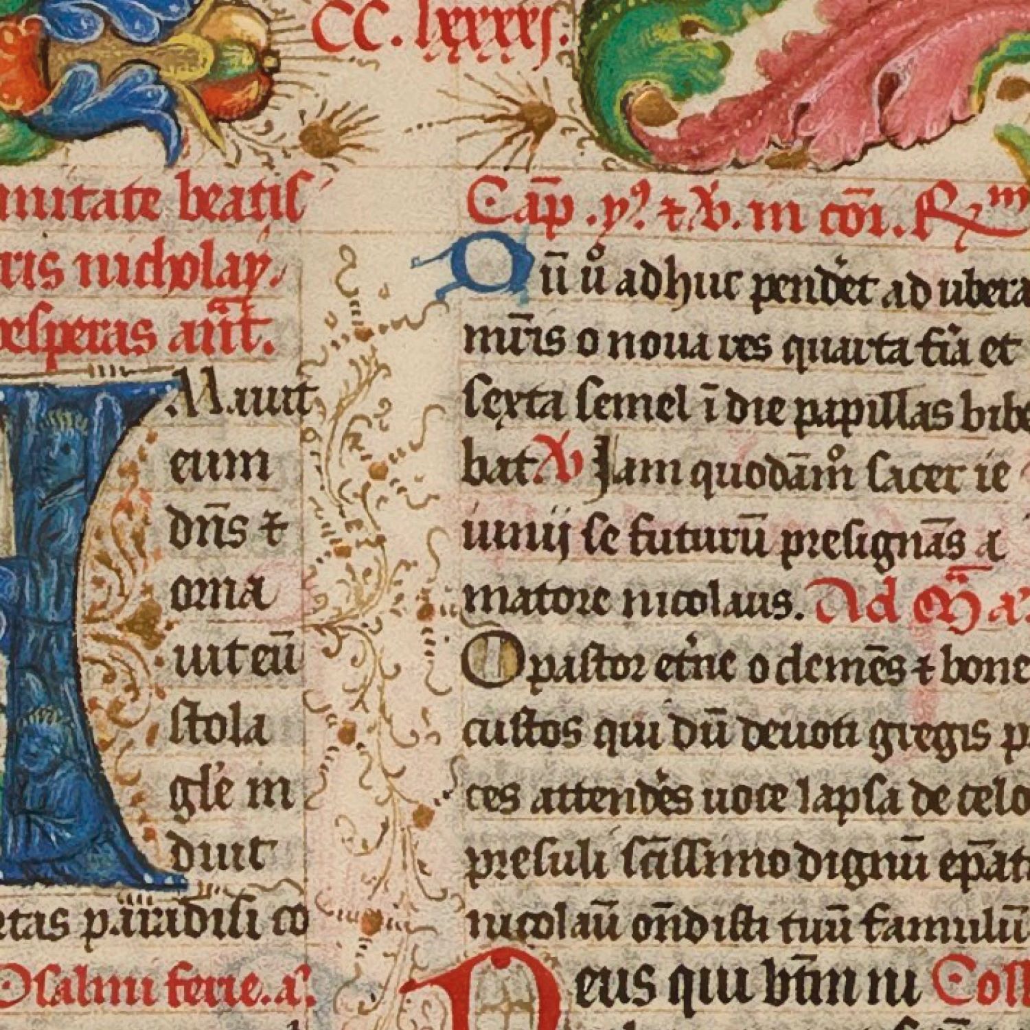 Atelier d’enluminure médiévale