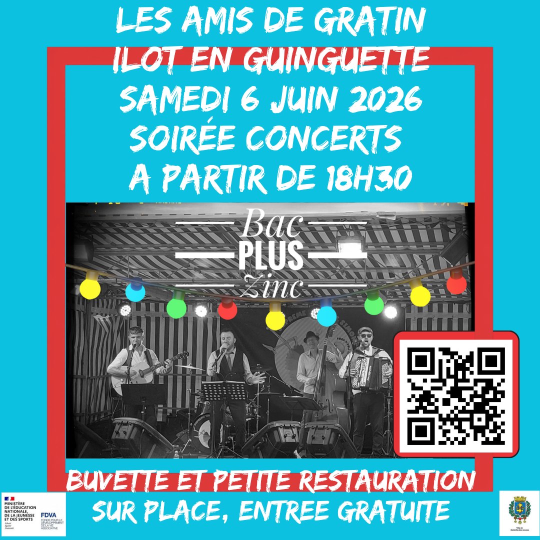 L’Ile en Fête, soirée guiguette organisée par les Amis de Gratin