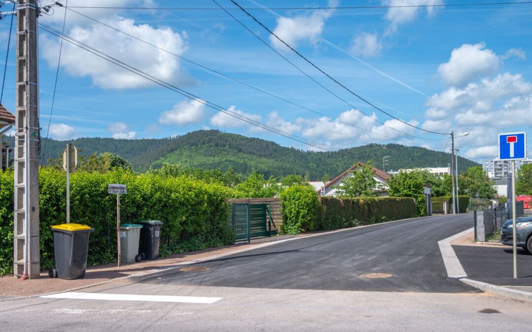 La rue Joseph-Nicolas-Guyot complètement refaite