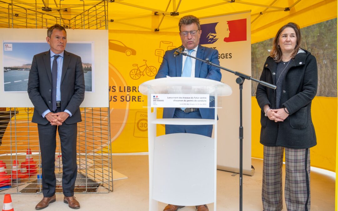 Centre d&rsquo;examen du permis de conduire : Le lancement des travaux est effectif