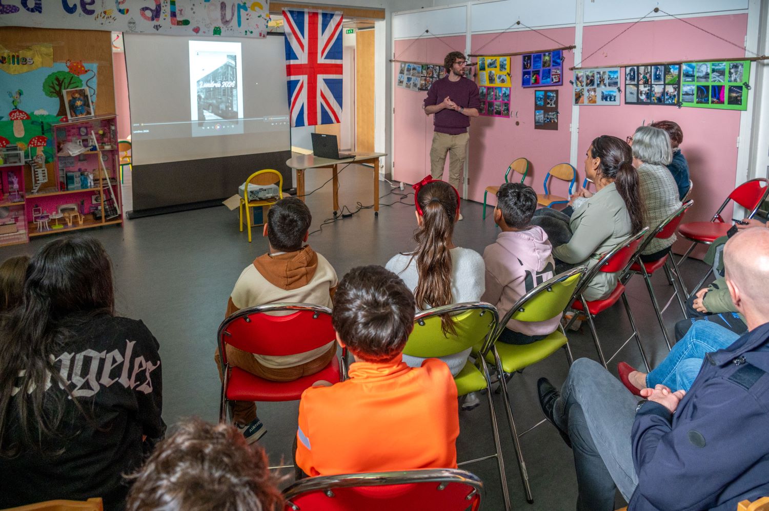 Centre social Germaine-Tillion : Les ados racontent Londres