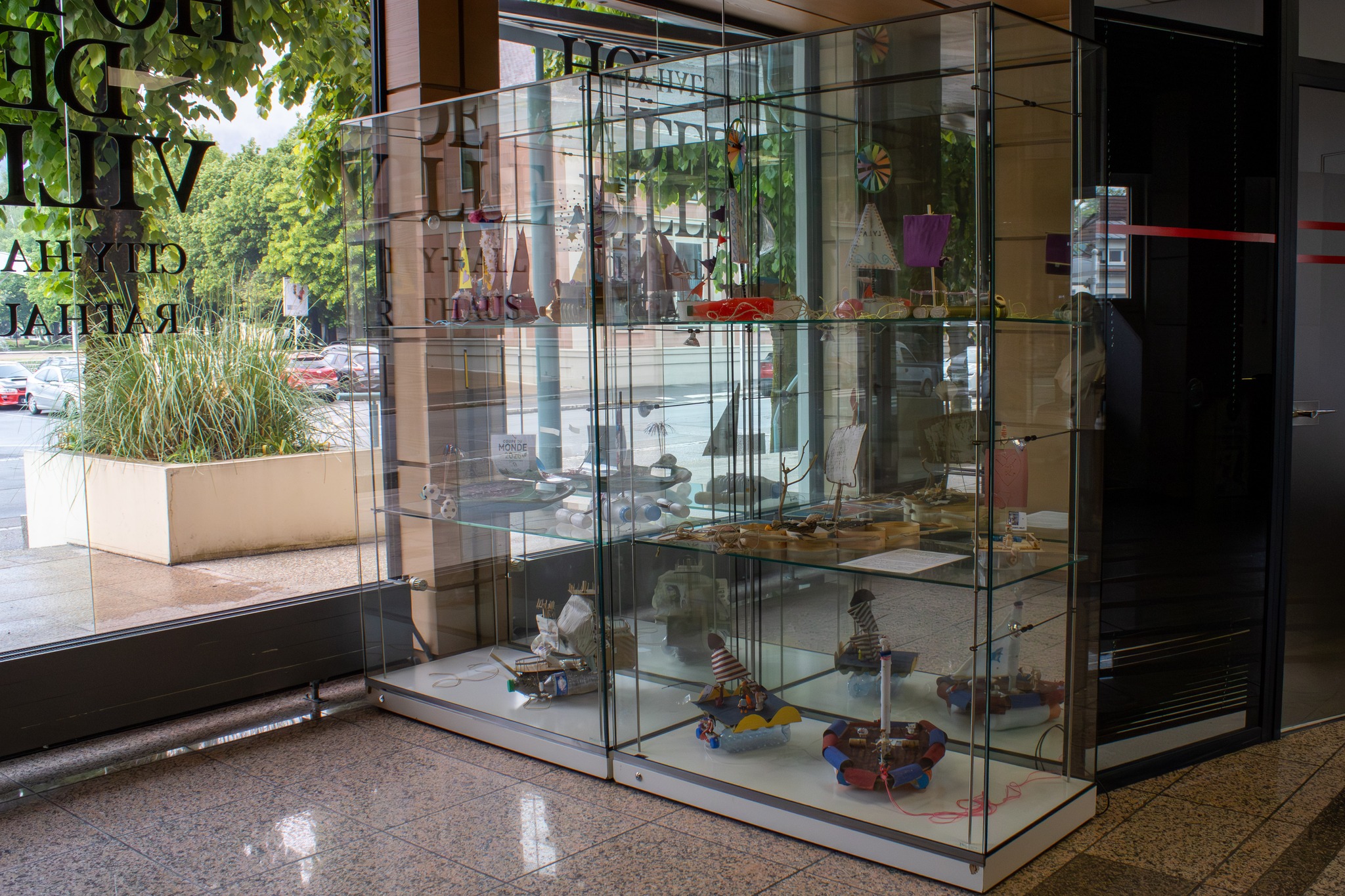 Les champs golot exposés à l’hôtel de ville