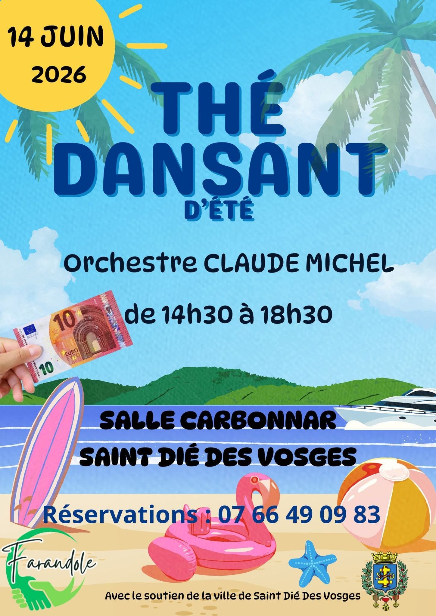 Thé dansant d’été organisé par l’association Farandole
