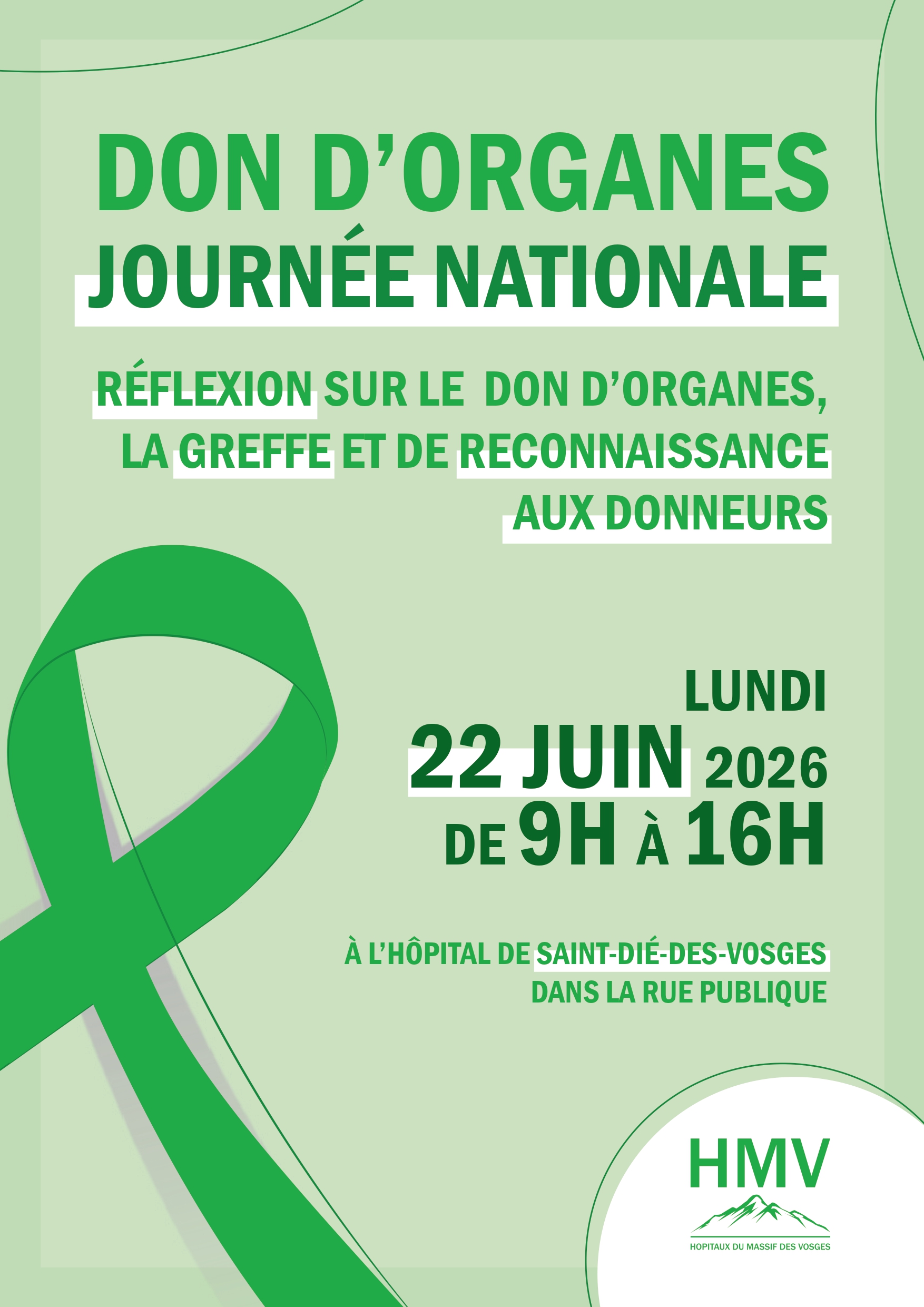Sensibilisation au don d’organes