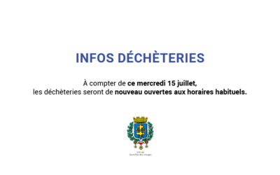 Infos collectes et déchèteries