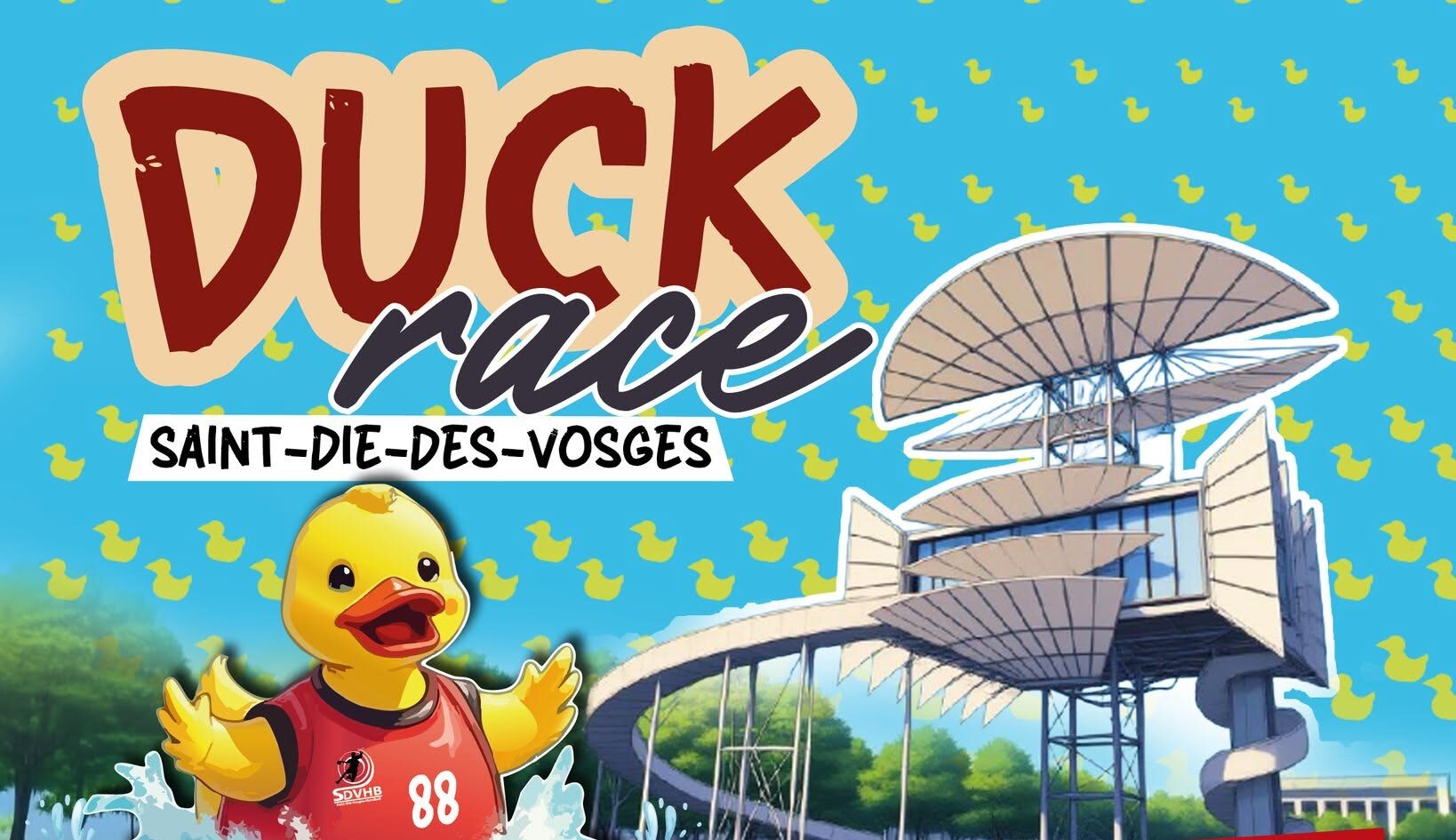 Duck race organisée par le Saint-Dié-des-Vosges handball