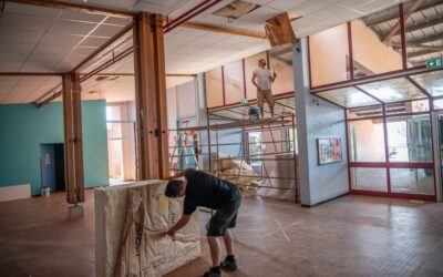 Un faux plafond pour isoler une partie de l’école Fernand-Baldensperger