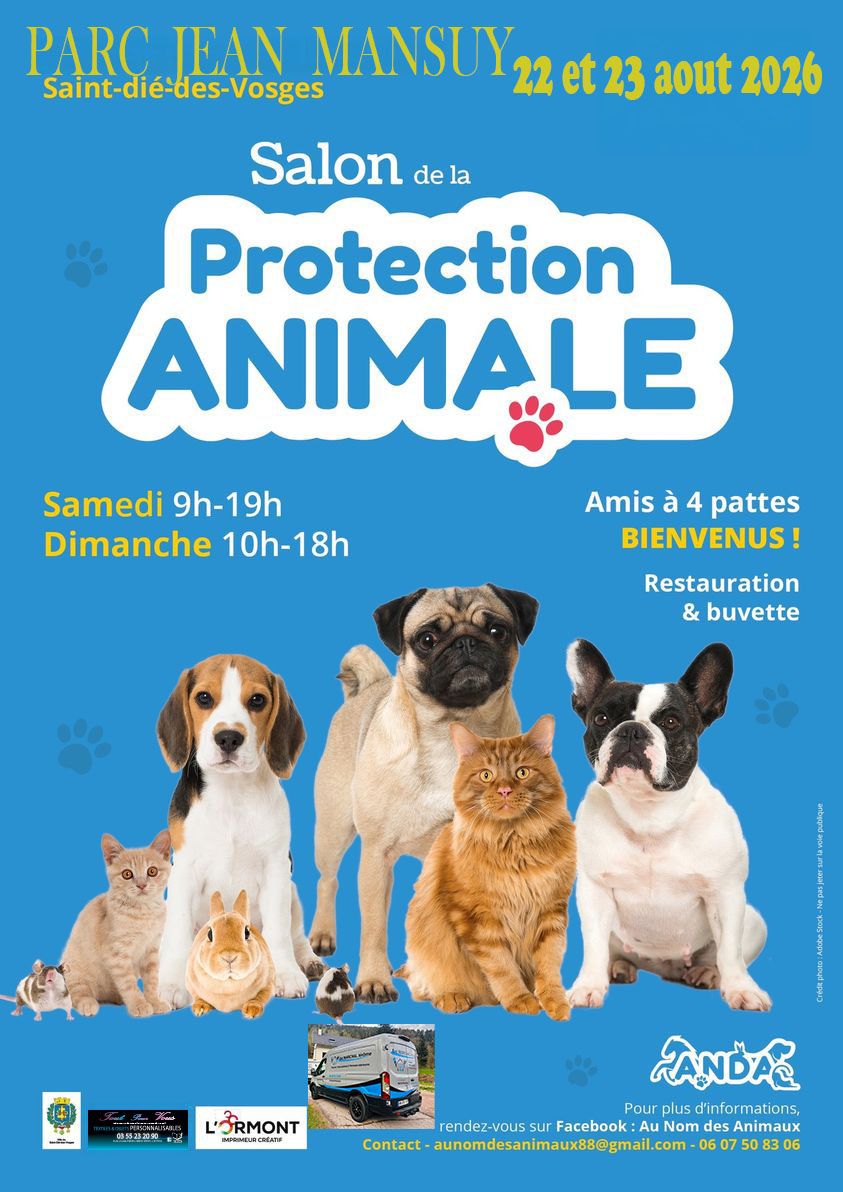 Salon de la Protection animale par l’association Au nom des animaux