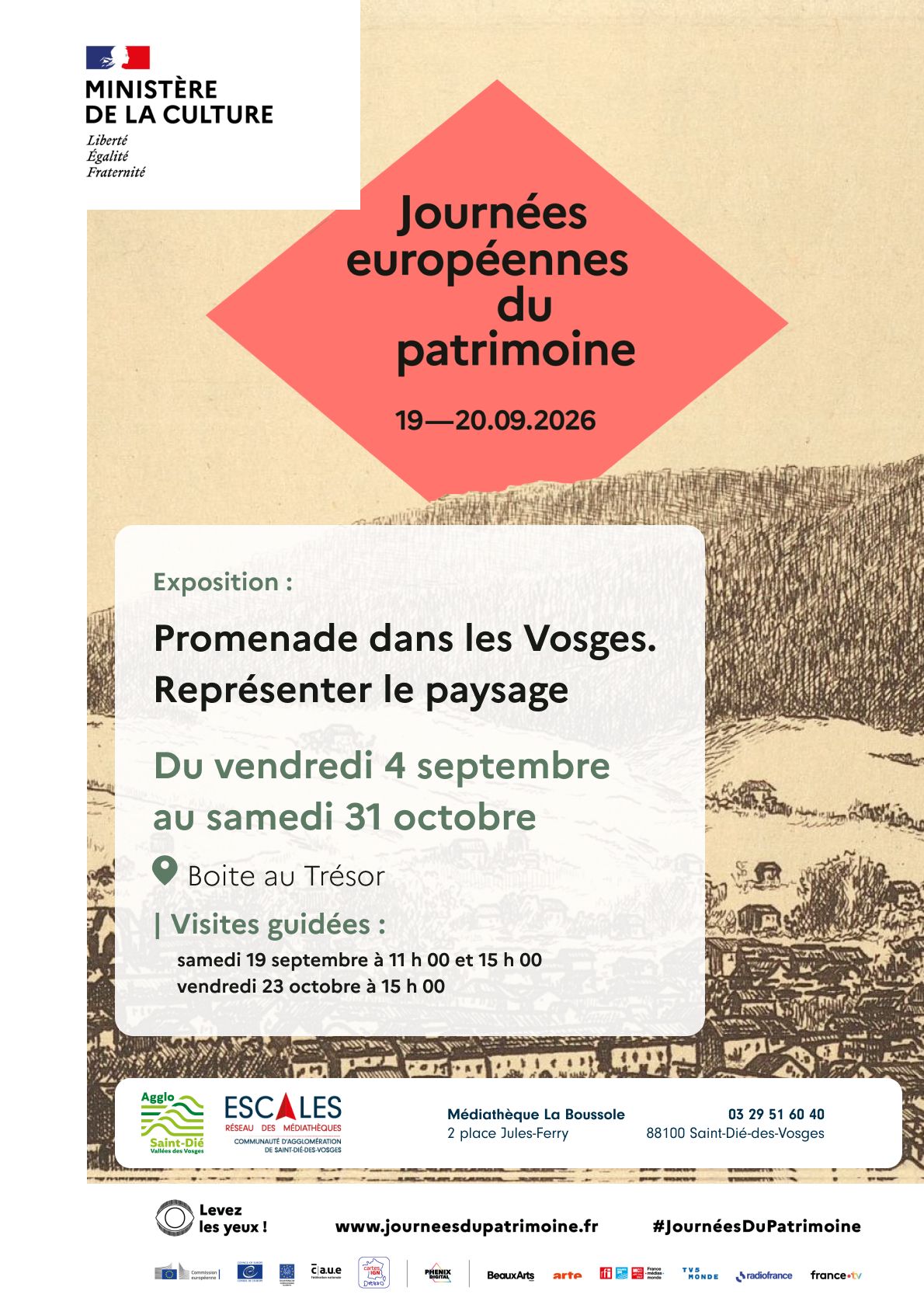 « Promenade dans les Vosges. Représenter le paysage »