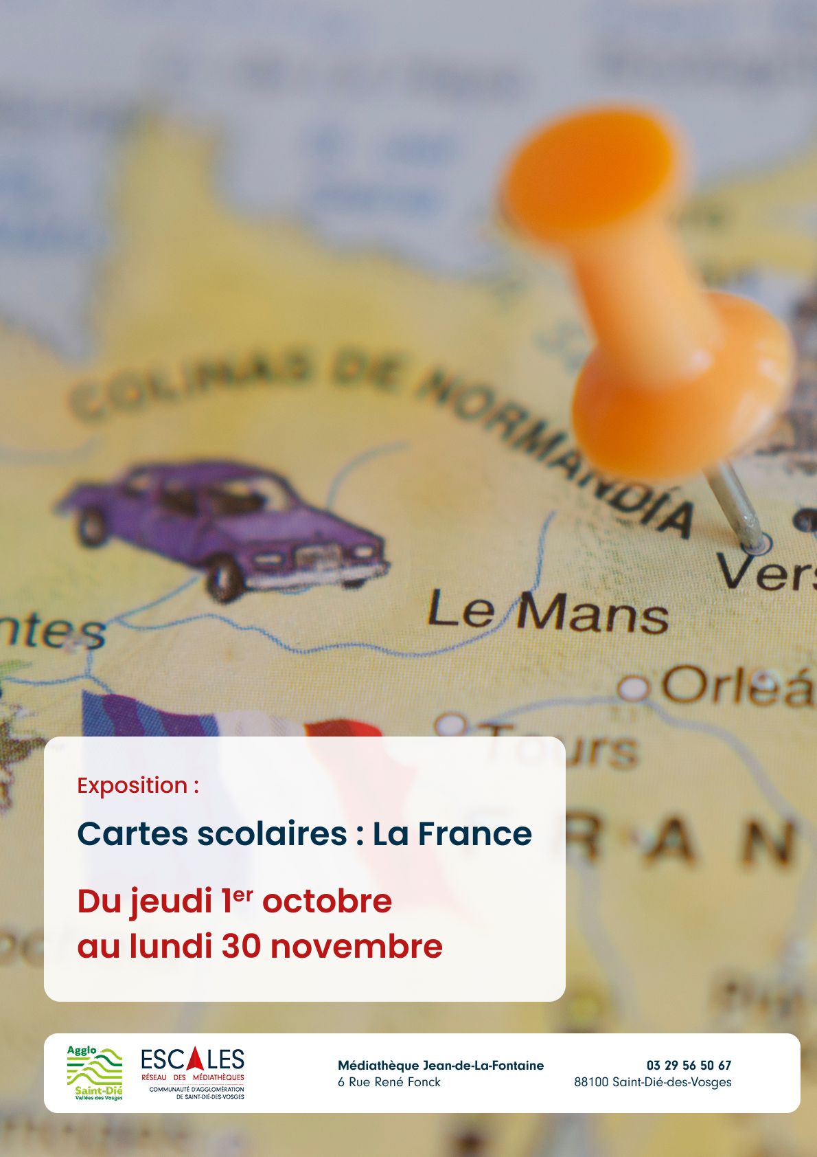 Cartes scolaires : la France