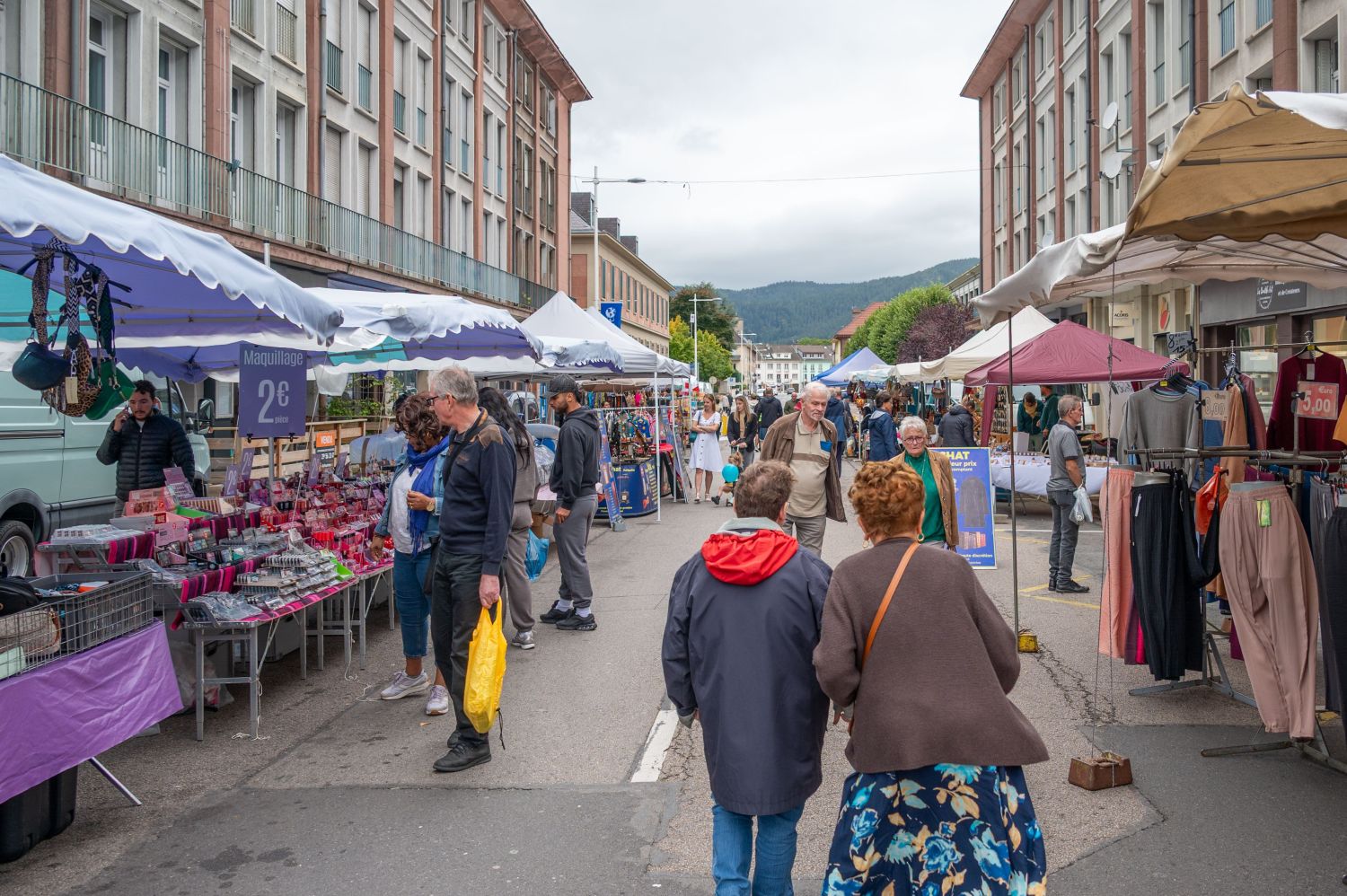 Grande braderie commerciale