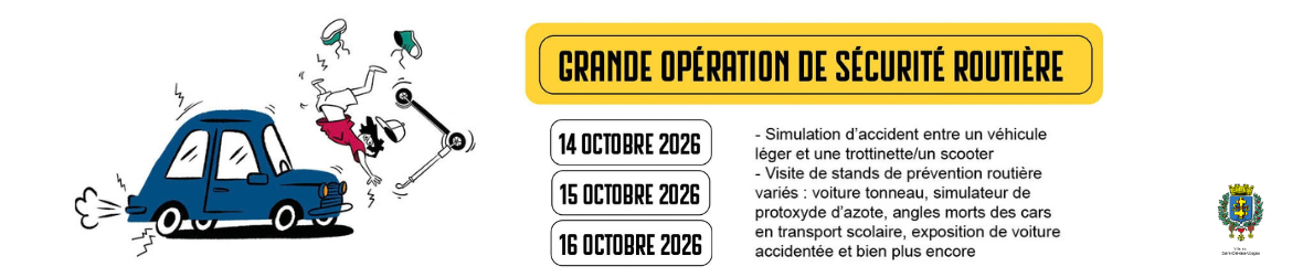grande opération de sécurité routière