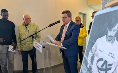 Un vestiaire du stade Émile-Jeanpierre honore Pascal Michel